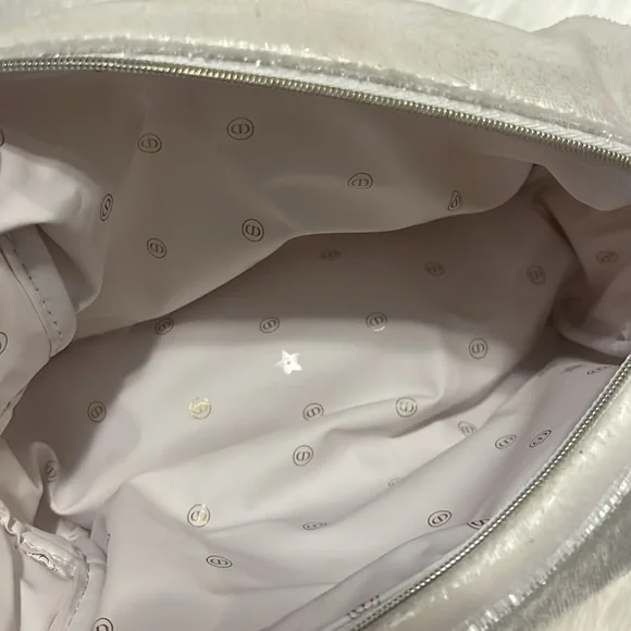 Dior Mini Bag in Silver with Gold Chain - Picture 5 of 7